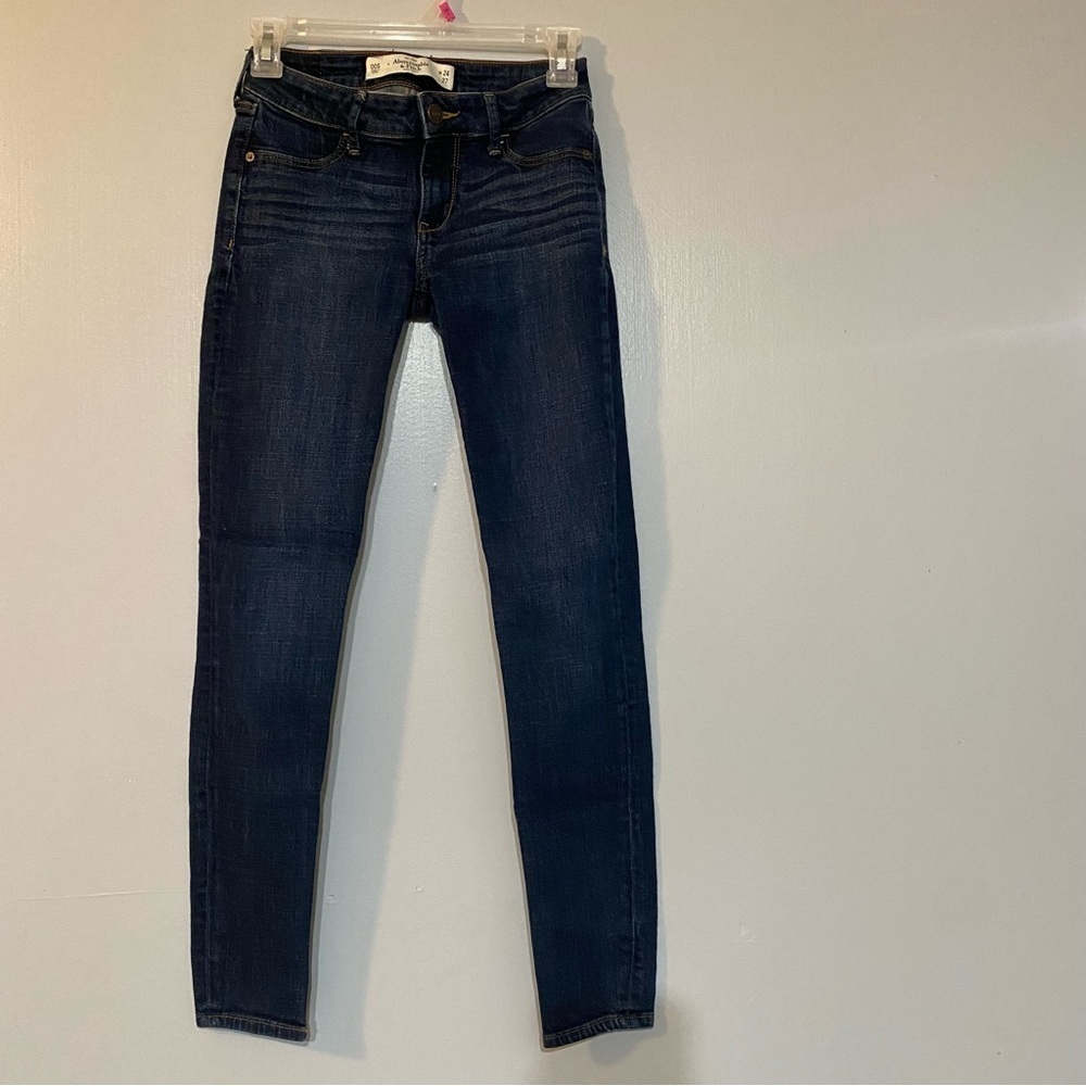 Abercrombie & Fitch The A&F Jegging Low Rise Skinny Jeans Size 00